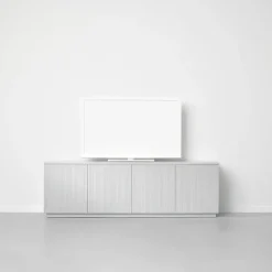 Beam side table, Light grey, light grey base