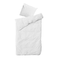 Bedding set Dagny, Snow w. coal