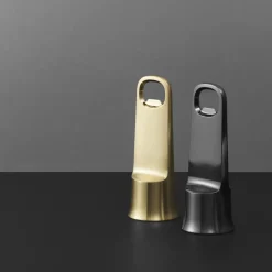 Bell bottle opener, black