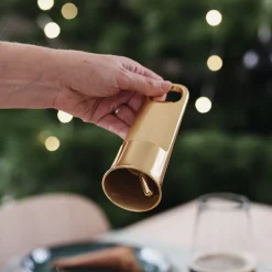 Bell bottle opener, gold
