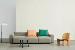 Bella coffee table, Brunswick green oak, Ø60x39 cm