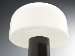 Bellhop Glass T table lamp, Choko