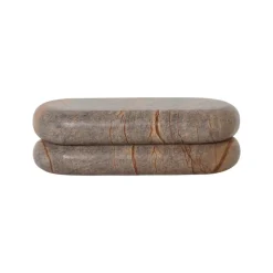 Bendum storage box, brown marble