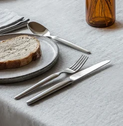Bergen tea spoon matte, stainless steel
