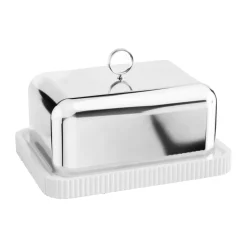 Bernadotte butter dish 11.2x14.7 cm, Stainless steel