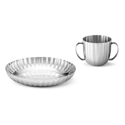Bernadotte children's dinnerware 2 pieces, Stainless steel