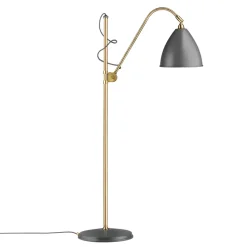Bestlite BL3M floor lamp, grey-brass