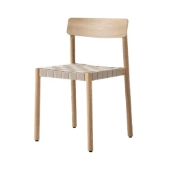 Betty TK1 Chair, Oak, natural braided linen band seat