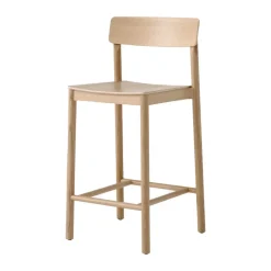 Betty TK13 Counter Chair 65 cm, Lacquered solid oak