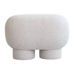 Big Foot petit bench 70x47 cm, Bouclé