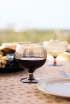 Billi wine glasses 35 cl 4-pack, Brown