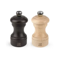 Bistro salt and pepper mill, brown-nature