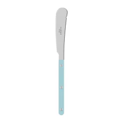 Bistrot solid butter knife 16 cm, Pastel blue