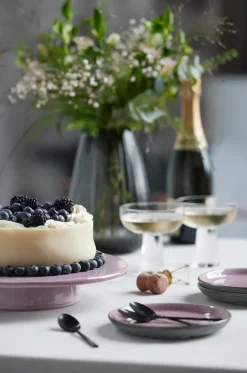 Bitz cake dish on foot Ø30 cm, Dark blue