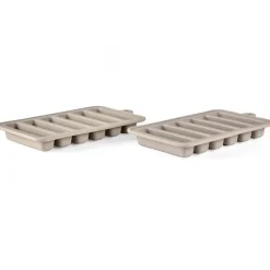 Bitz ice cube tray 2-pack, grey