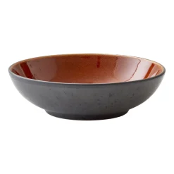 Bitz pasta bowl Ø20 cm black, black-amber
