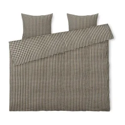 Bæk&Bølge bed set 220x220 cm, Black sand