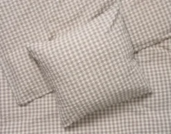 Bæk&Bølge bed set 150x210 cm, grey-birch