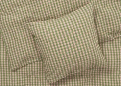 Bæk&Bølge bedding set 140x220 cm, Green-light pink