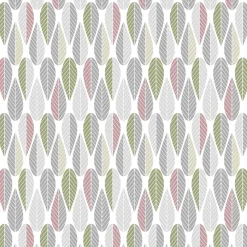 Blader fabric, pink-grey-green