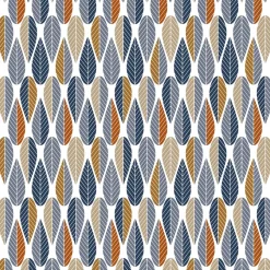 Blader oilcloth, blue