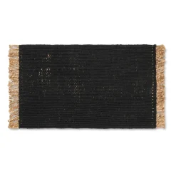 Blid doormat 50x80 cm, Black-natural