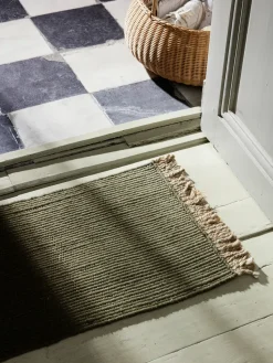 Blid doormat 50x80 cm, Olive-natural