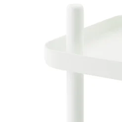 Block table, white-white