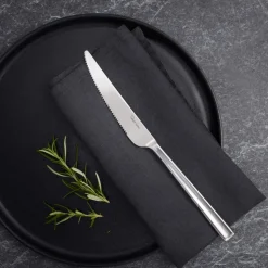 Blockley steak knife smooth, Stainless steel
