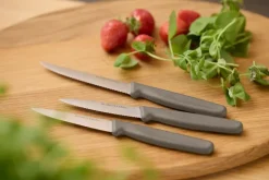 Blomsterbergs herb knife set 3-pieces, Latte