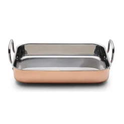 Blomsterbergs oven pan 35x25.5x6.3 cm, Copper