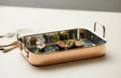 Blomsterbergs oven pan 35x25.5x6.3 cm, Copper