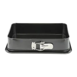 Blomsterbergs rectangular springform pan 28x20x6 cm, Stainless steel
