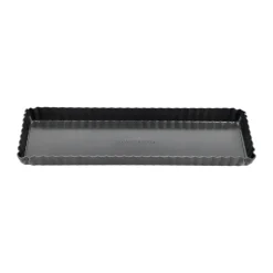 Blomsterbergs rectangular pie dish 35x11x2.6 cm, Dark grey