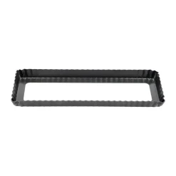 Blomsterbergs rectangular pie dish 35x11x2.6 cm, Dark grey