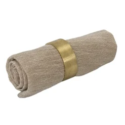 Bloomingville napkin rings 4 pack, brass