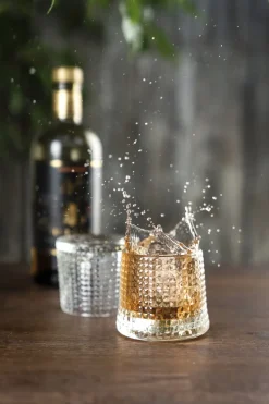 Blossom whiskeyglas 16 cl 4-pack, Clear