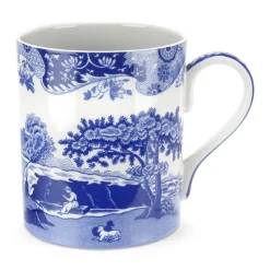 Blue Italian mug large, 50 cl/ 17.5 oz