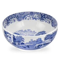 Blue Italian round bowl, 27.5 cm/ 10.75 inch