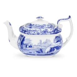 Blue Italian teapot, 1.1 l/ 2 pt