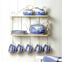 Blue Italian teapot, 1.1 l/ 2 pt