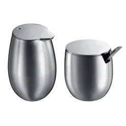 Bodum Columbia sugar & creamer set, matte