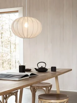 Boll 40 linen lampshade, White