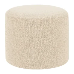 Bon pouf Ø50x41 cm, Eggshell