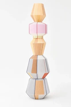 Bonbon Shade lamp shade Ø50 cm, Earth tones