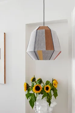 Bonbon Shade lamp shade Ø50 cm, Earth tones