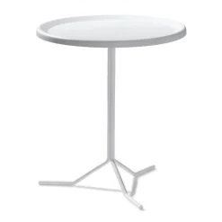 Bong table Ø40x72 cm, White