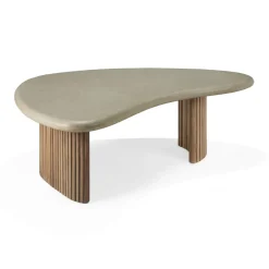 Boomerang coffee table, Teak, 90x61 cm