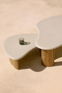 Boomerang coffee table, Teak, 90x61 cm