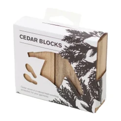 Bosign scent block in white cedarwood, 4-pack